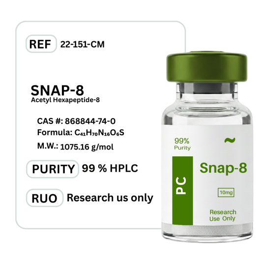 Snap-8 Peptide - Research Grade Cosmeceutical Peptide